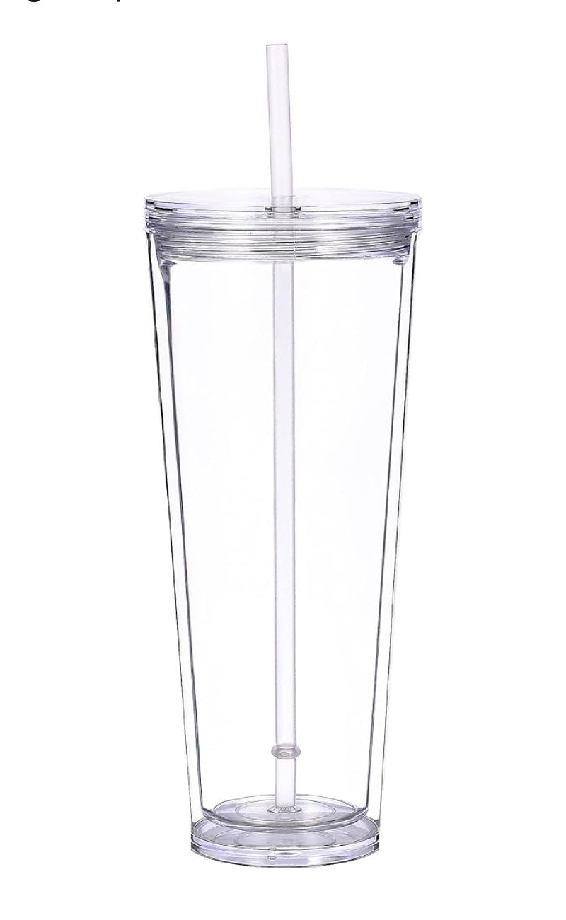 24 oz snow globe tumbler