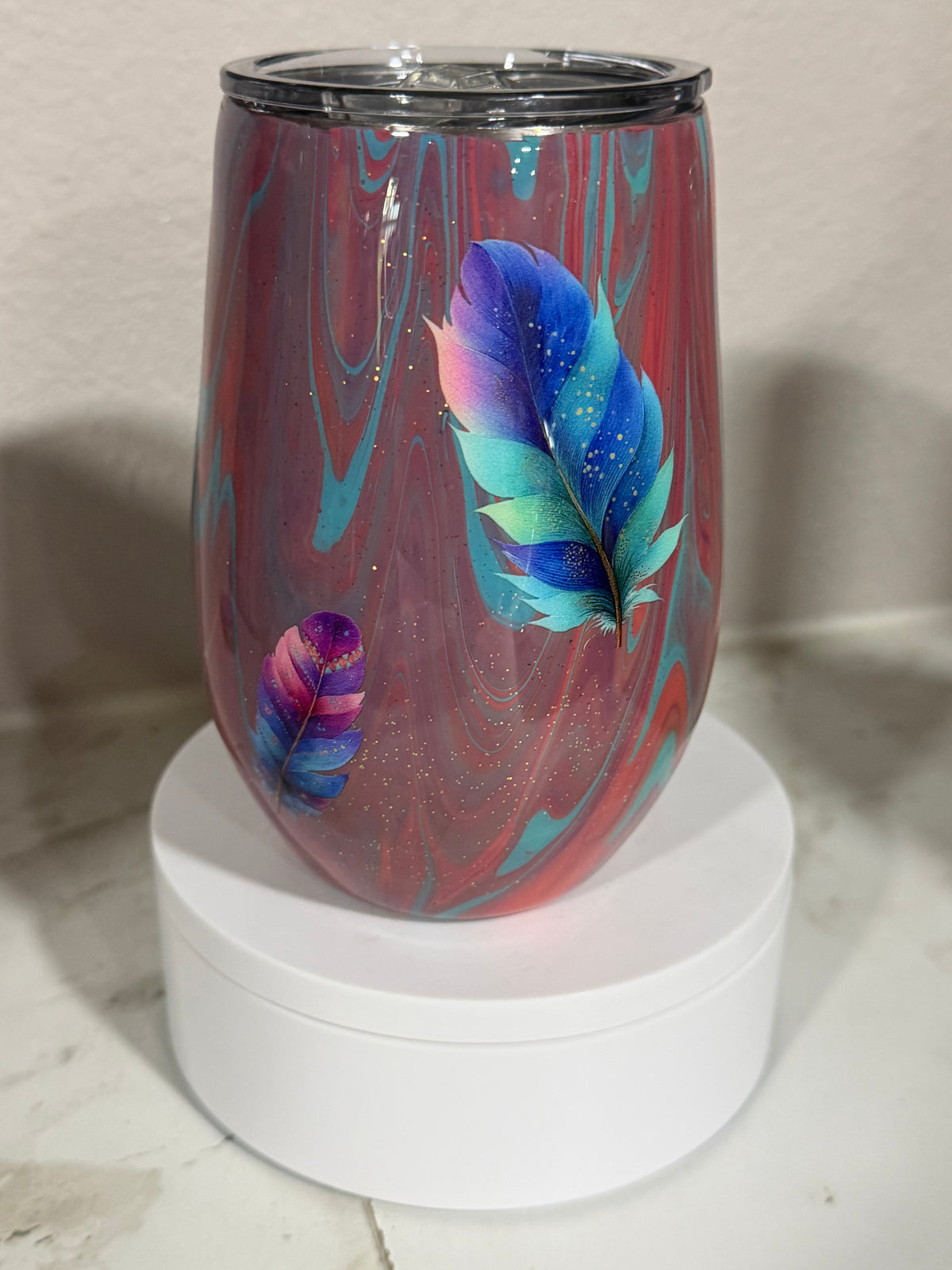 14 oz wine tumbler READY TO SHIP
