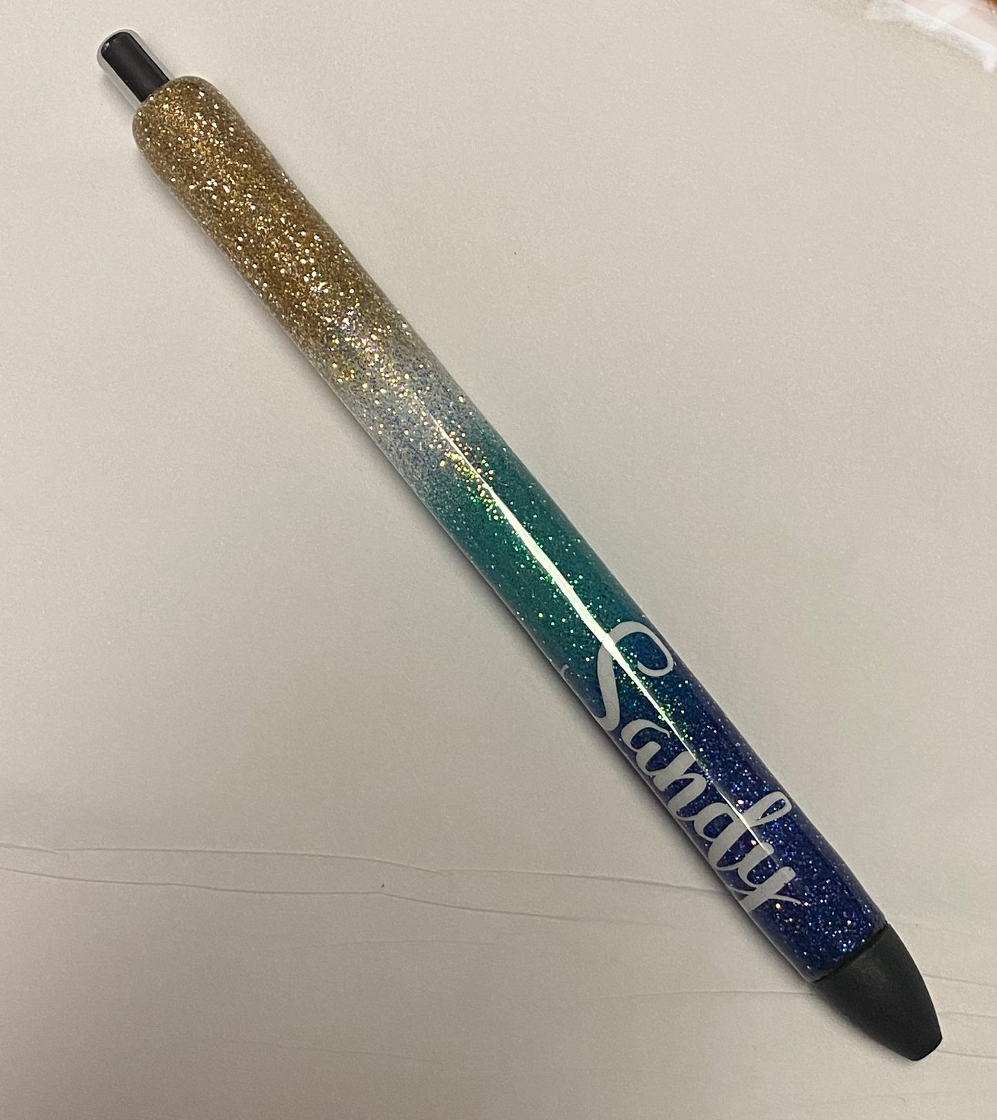 Custom epoxy pens