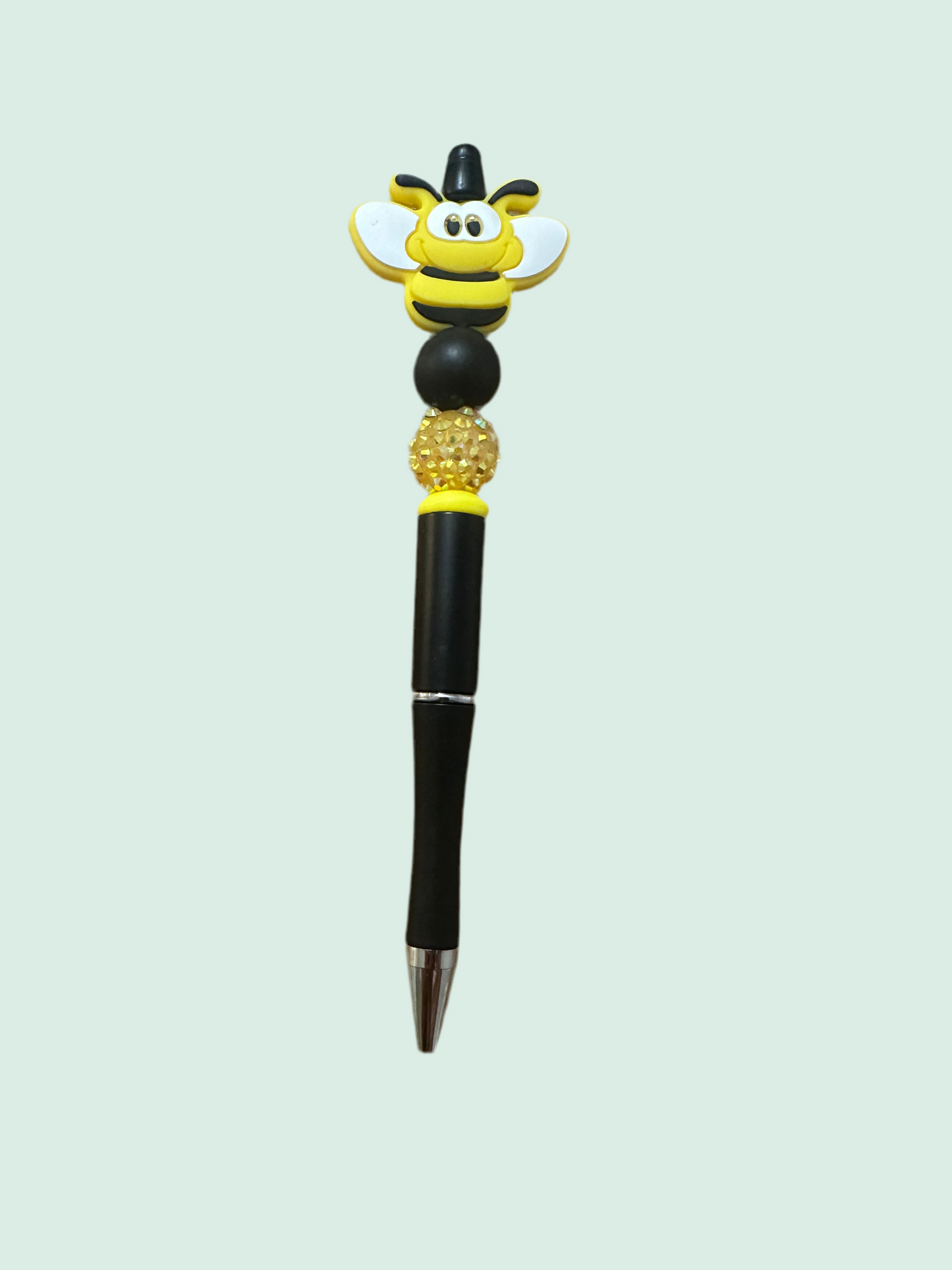 Custom beaded pen