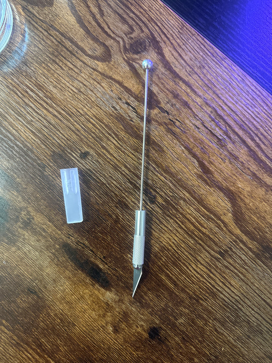 Beadable Exacto knife