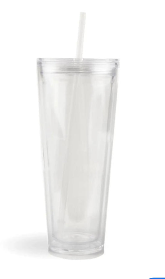 BLANK 24 oz snowglobe tumbler