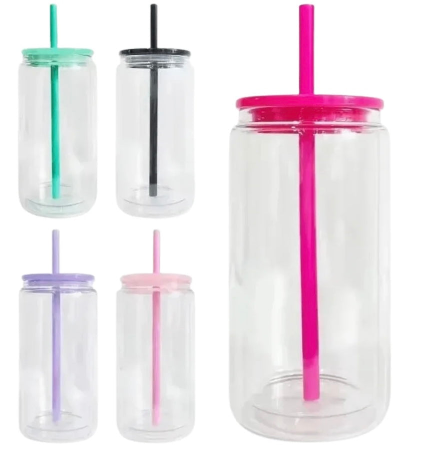 BLANK 16 oz snowglobe tumbler