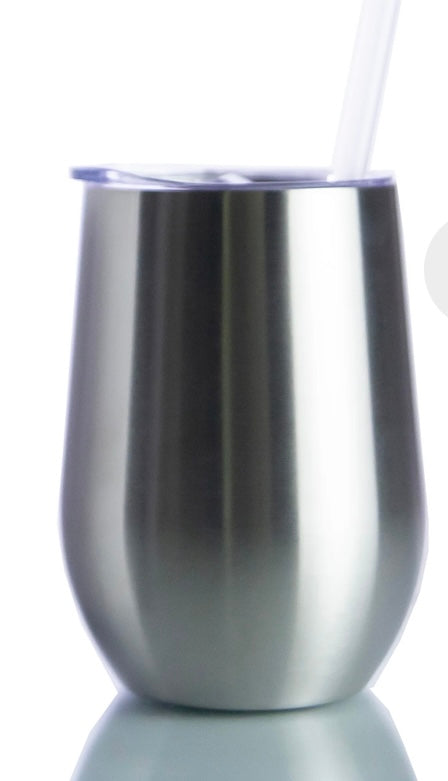 15 oz CUSTOM wine tumbler