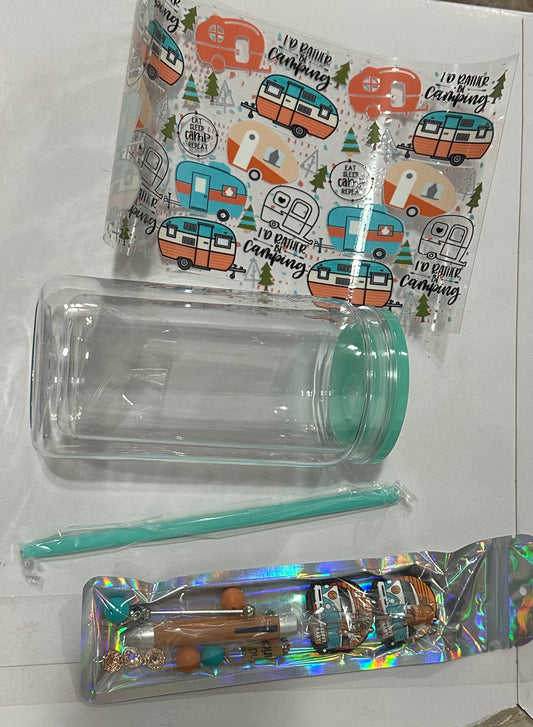 16 oz snow globe kit CAMPER