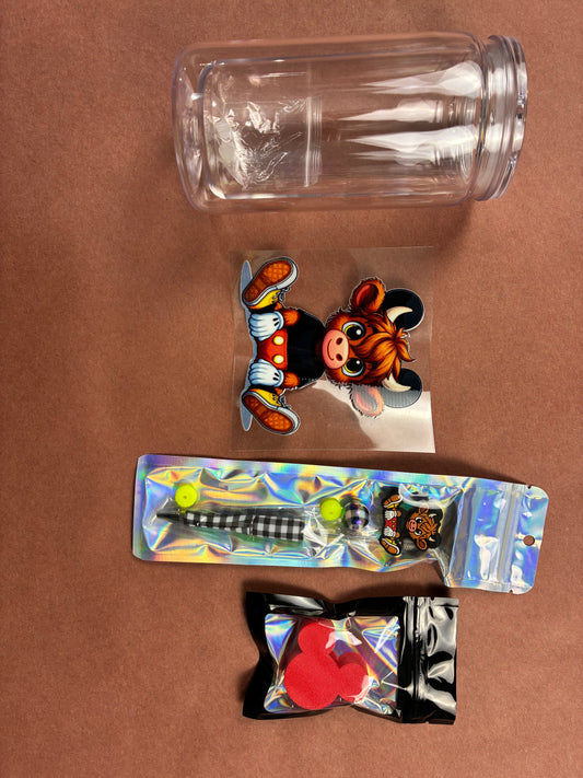 16 oz snow globe kit MICKEY