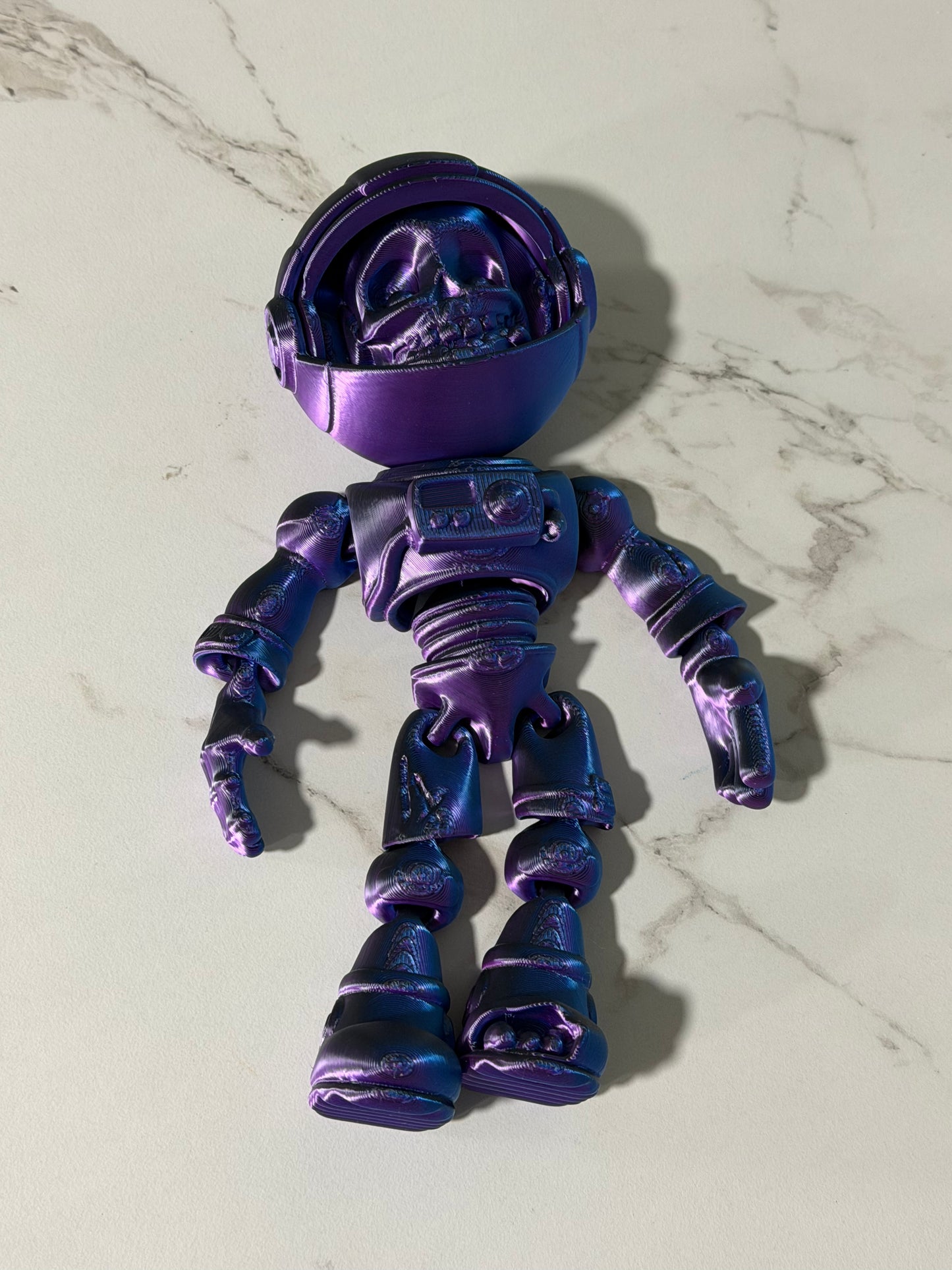 3D printed skeleton astronaut