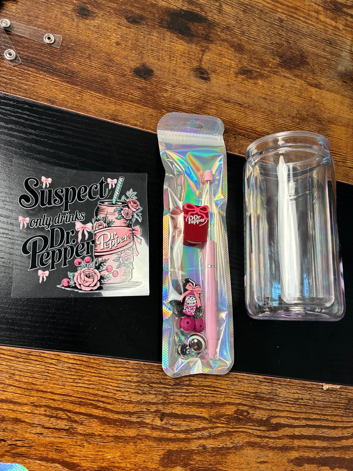 16 oz snow globe kit DR PEPPER