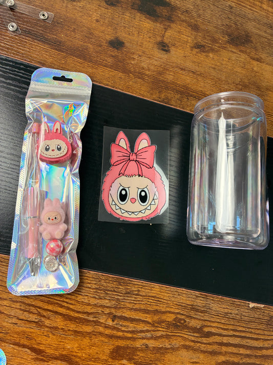 16 oz snow globe kit LABUBU