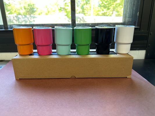 3 oz mini tumbler - WHOLE SET