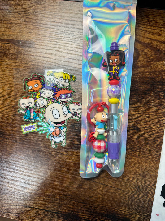 16 oz snow globe kit RUGRATS