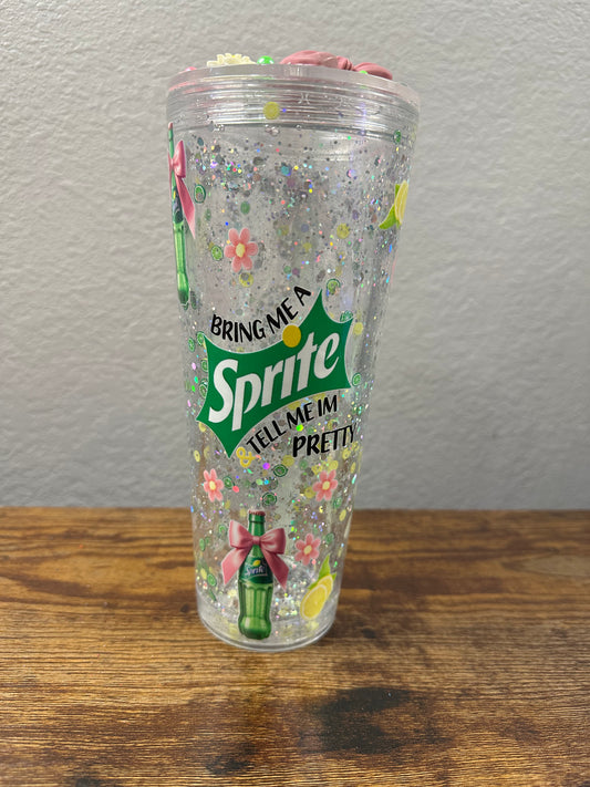 24 oz snowglobe READY TO SHIP