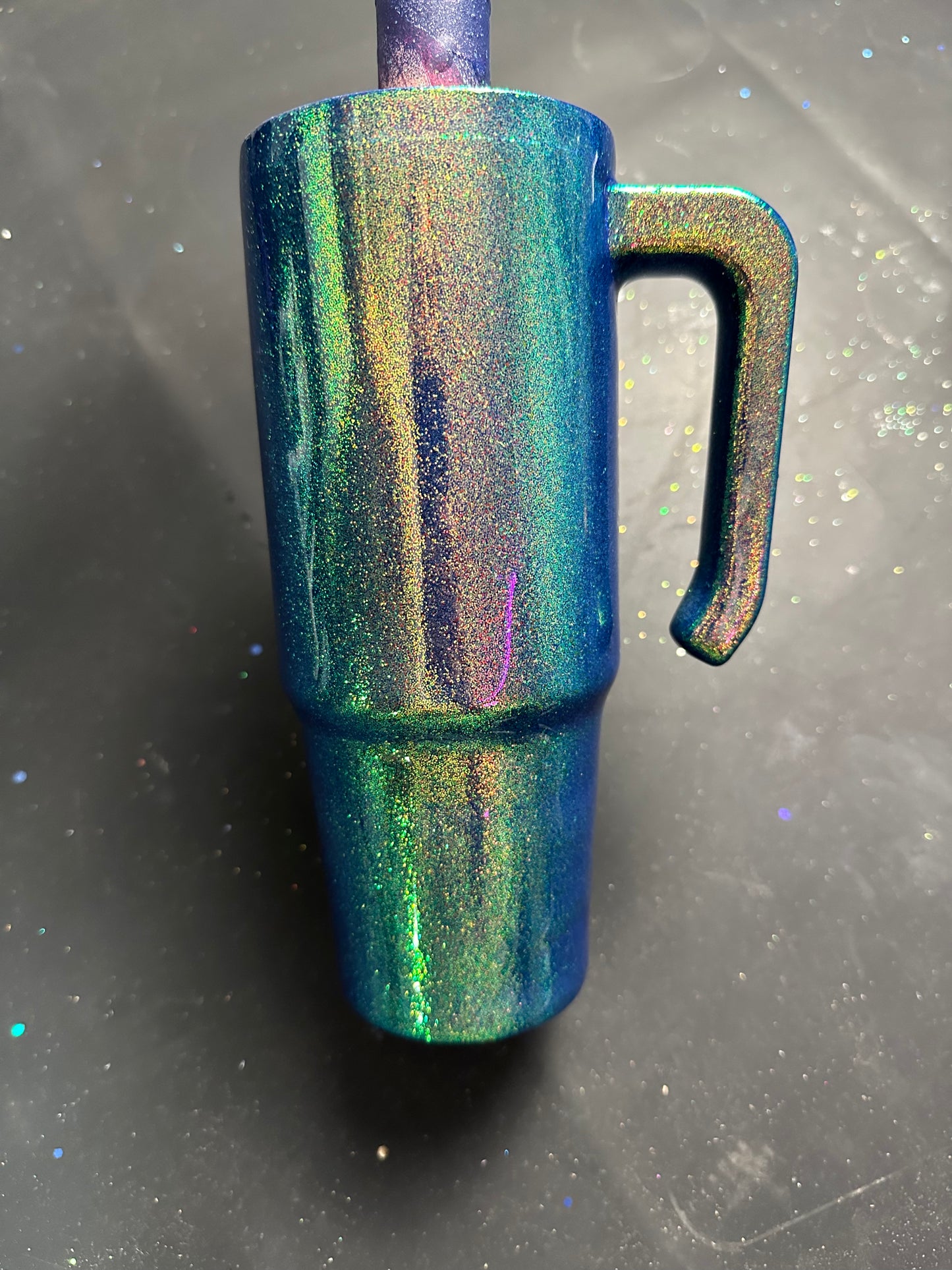 30 oz tumbler w/handle FOR LIVE HYDRODIP