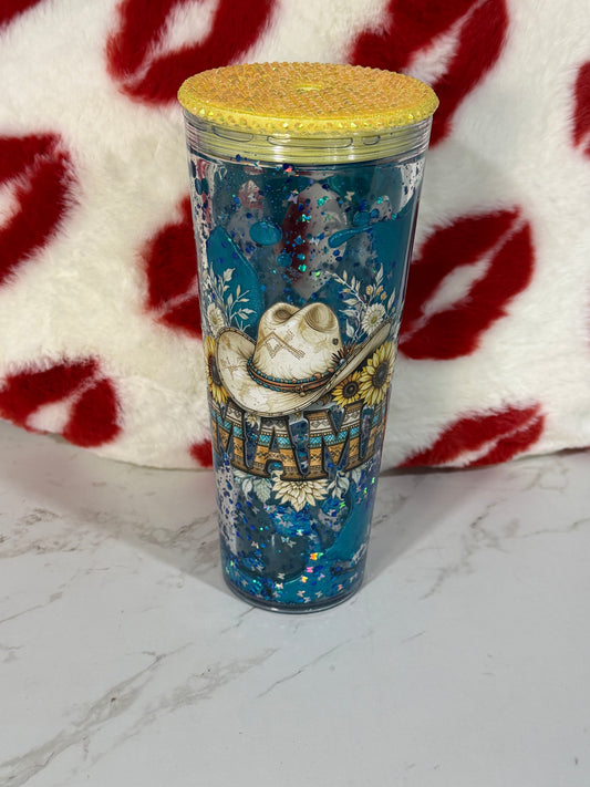 24 oz snowglobe READY TO SHIP