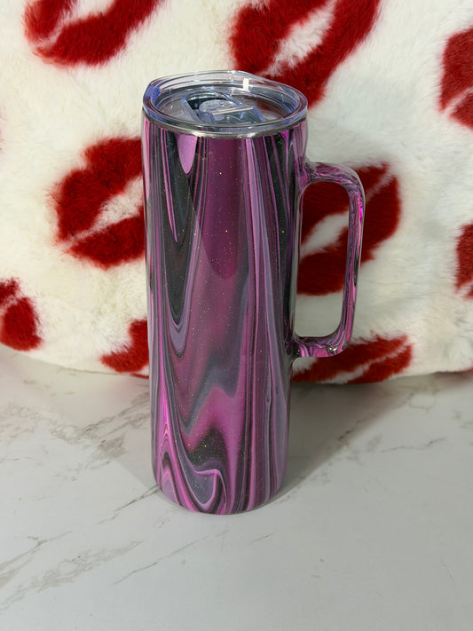 20 oz tumbler w/handle READY TO SHIP
