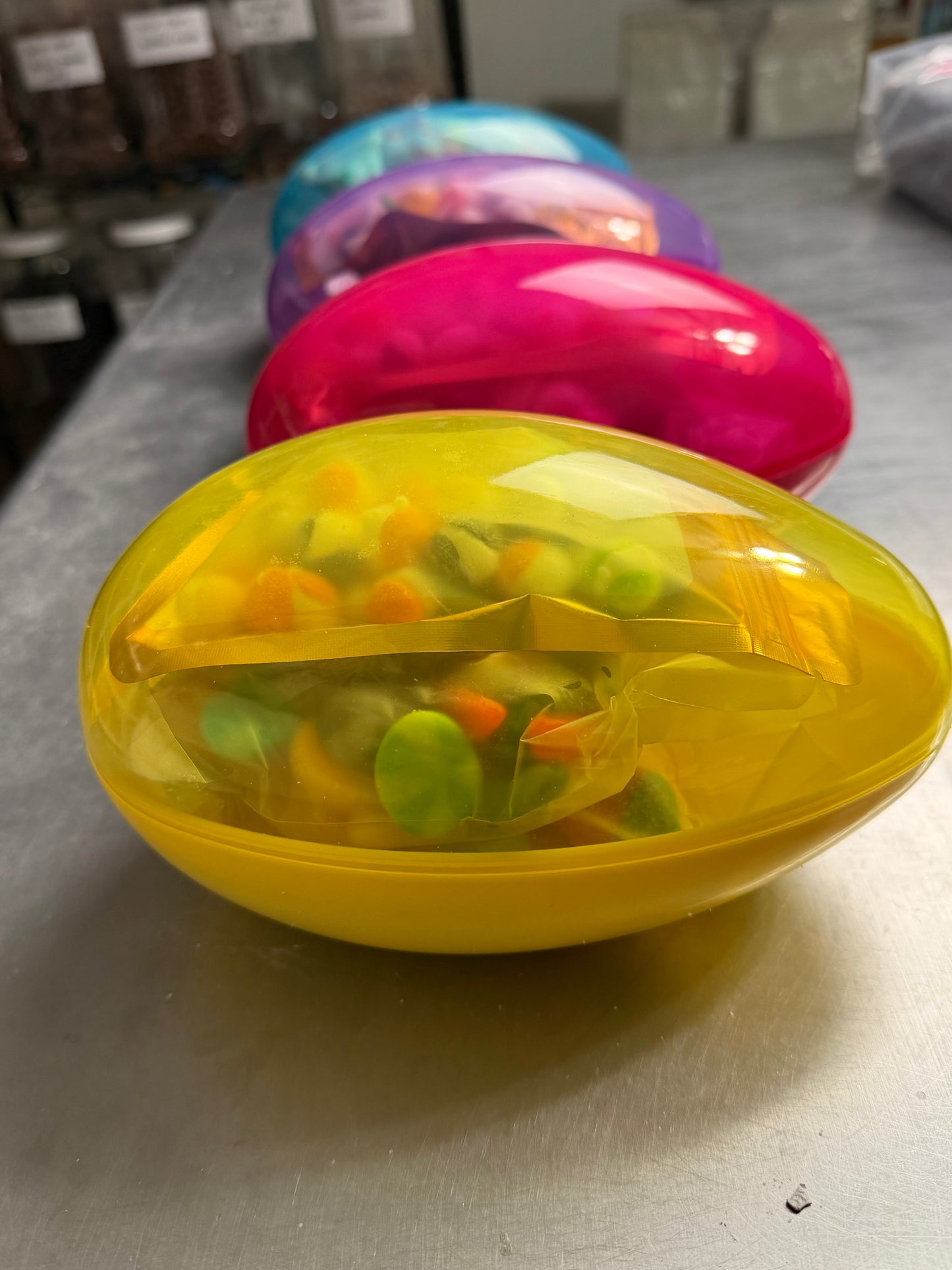 Giant Candy Filled Easter Egg