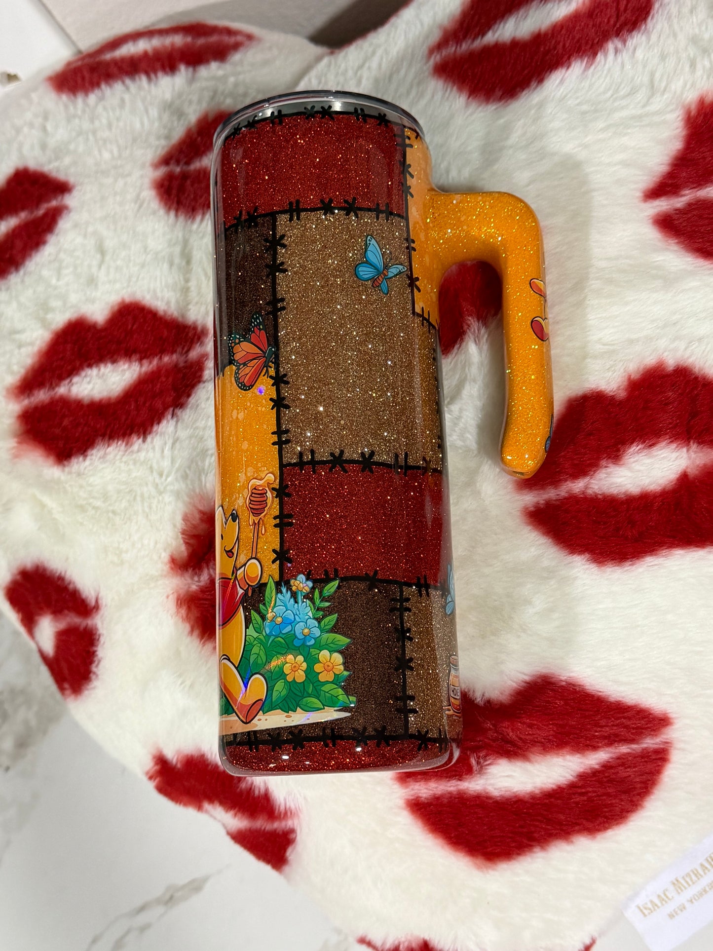 20 oz w//handle tumbler  READY TO SHIP