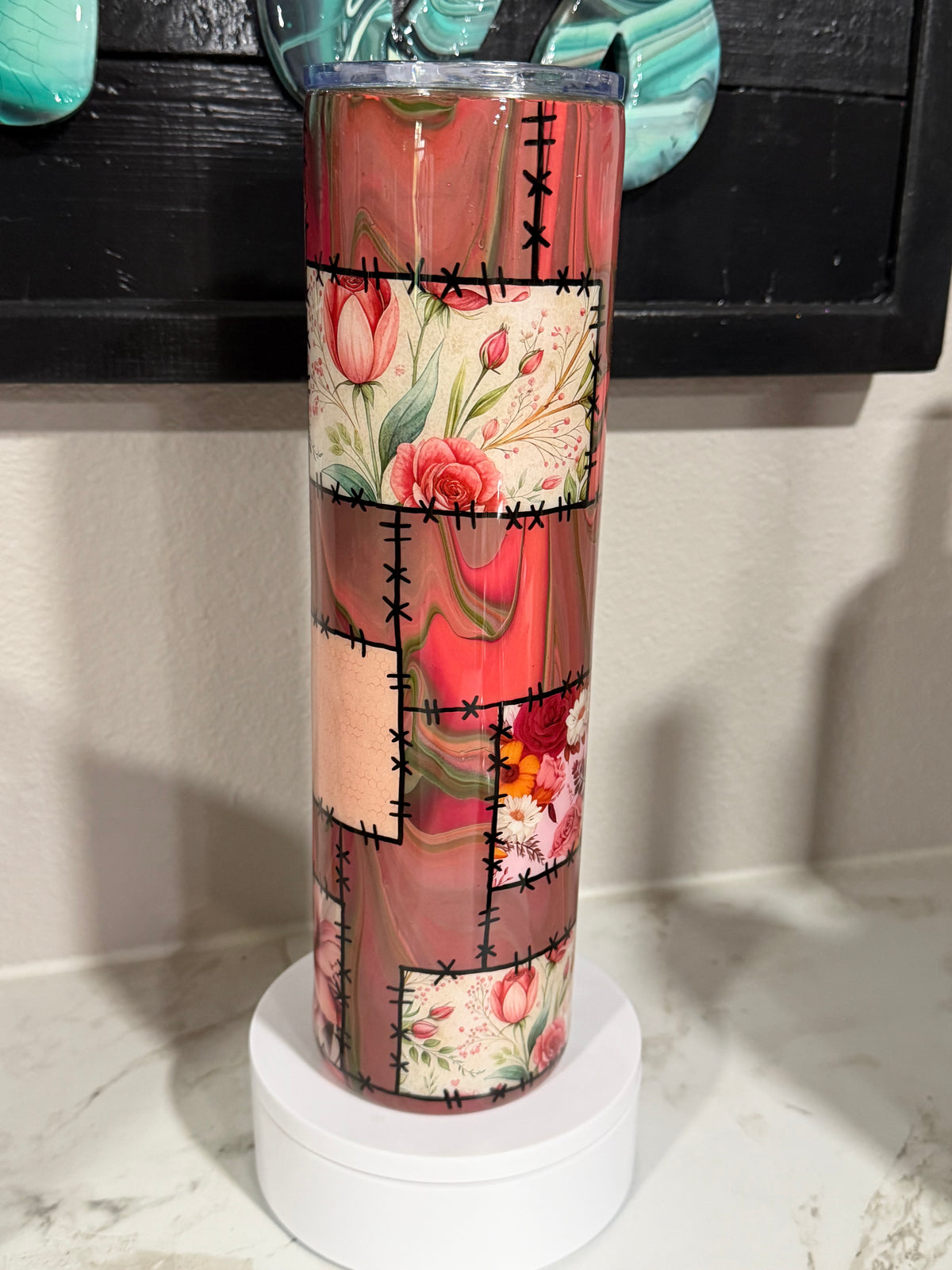 32 oz Tipsy Magnolia tumbler READY TO SHIP