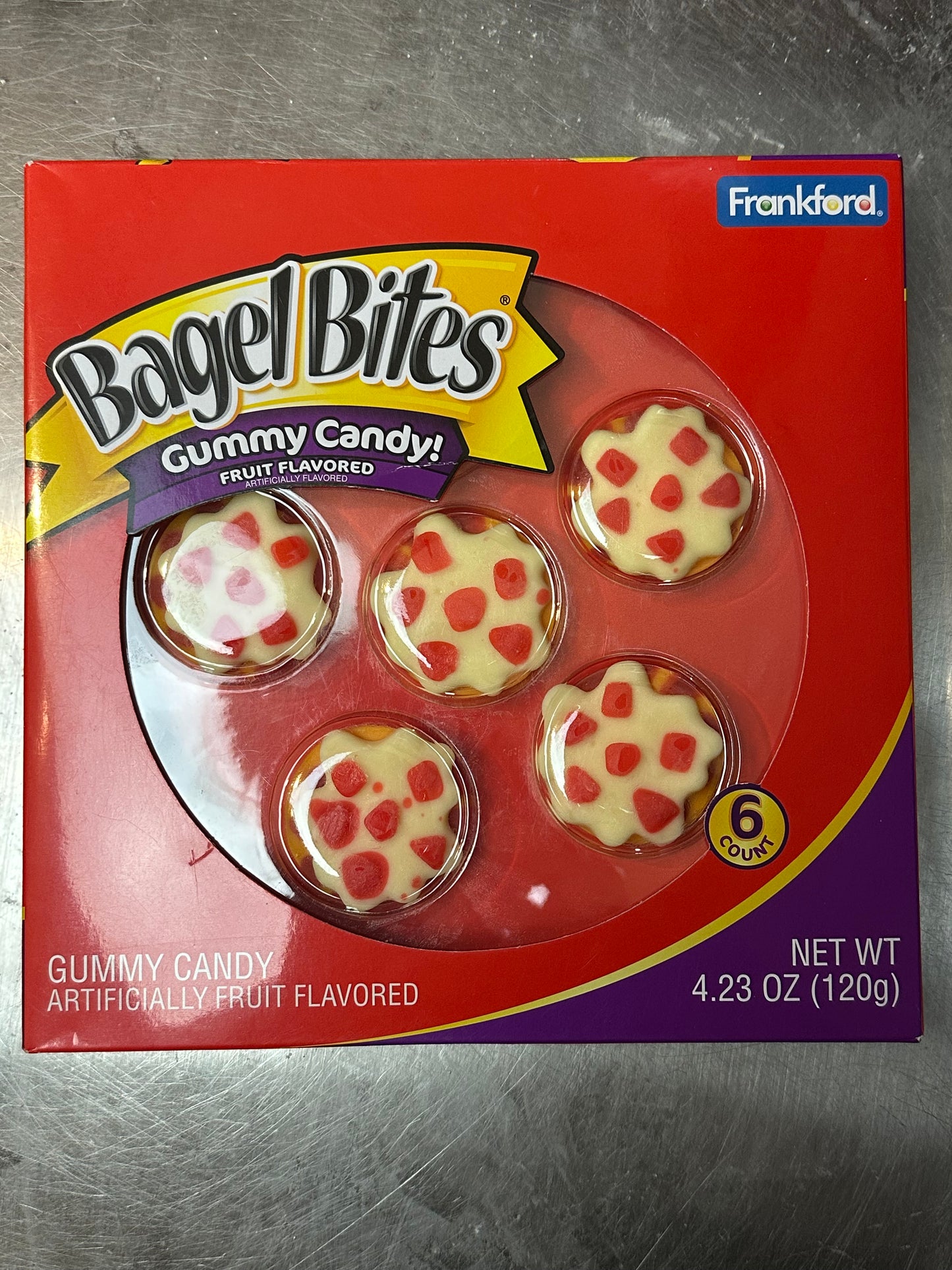 Gummy pizza bites