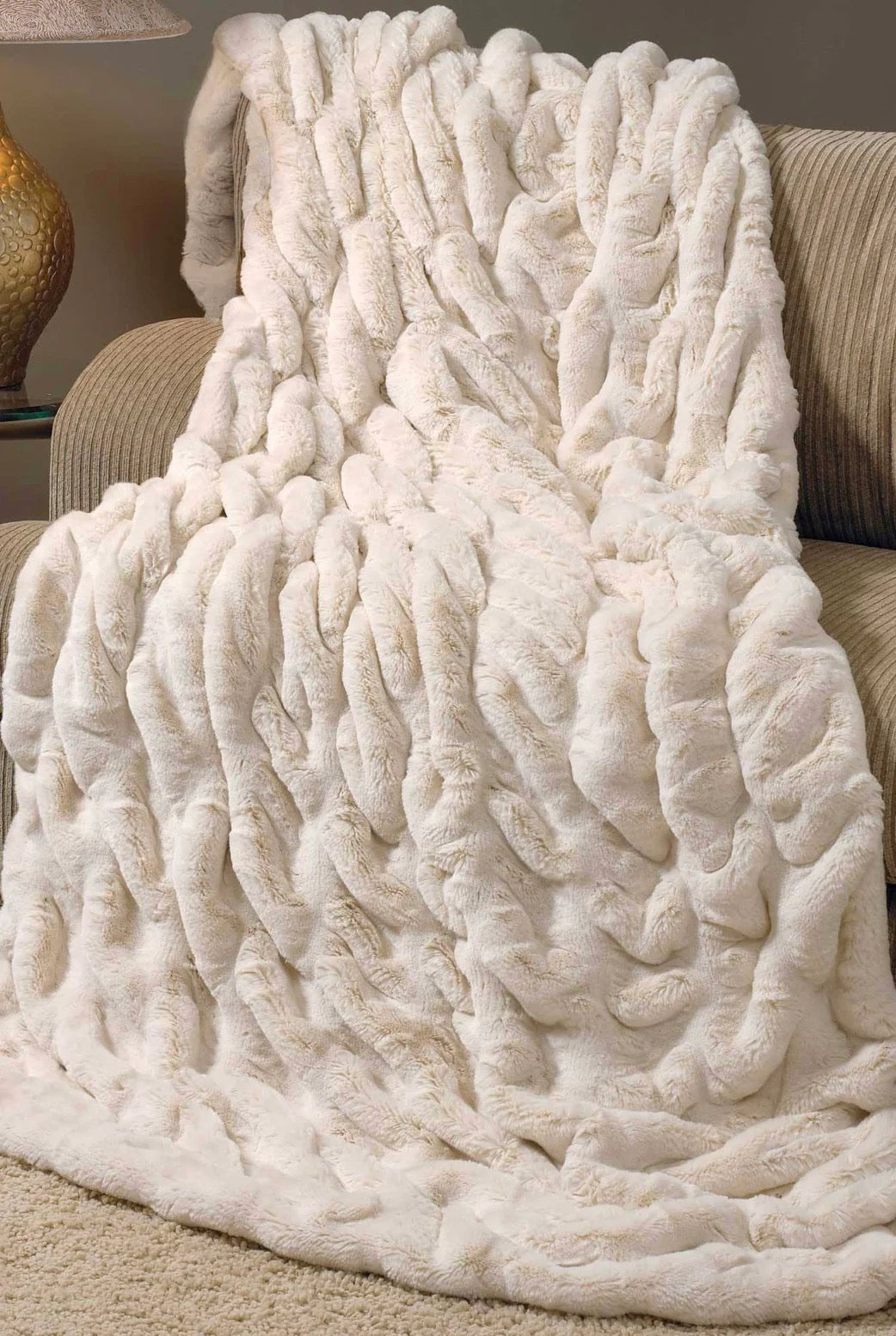 Minky Blanket Waffle